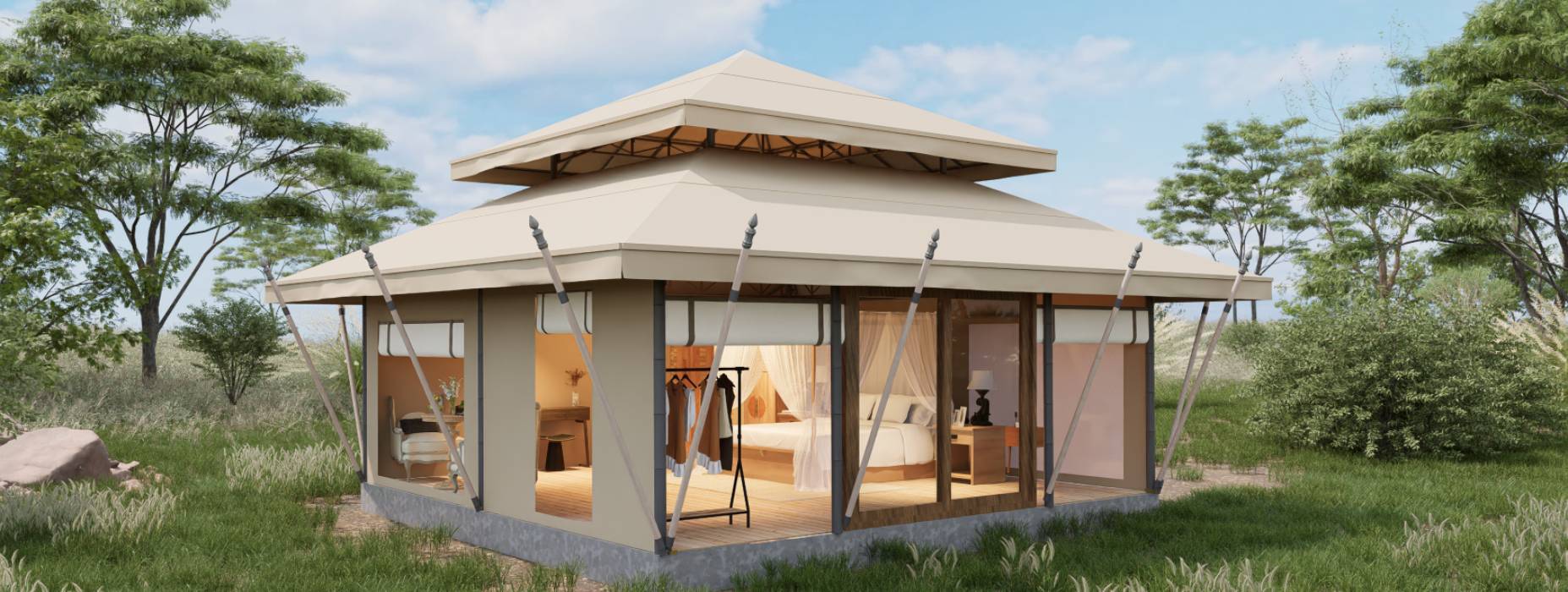 城北区户外野奢帐篷